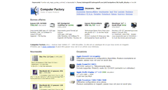 Desktop Screenshot of computerfactory.be